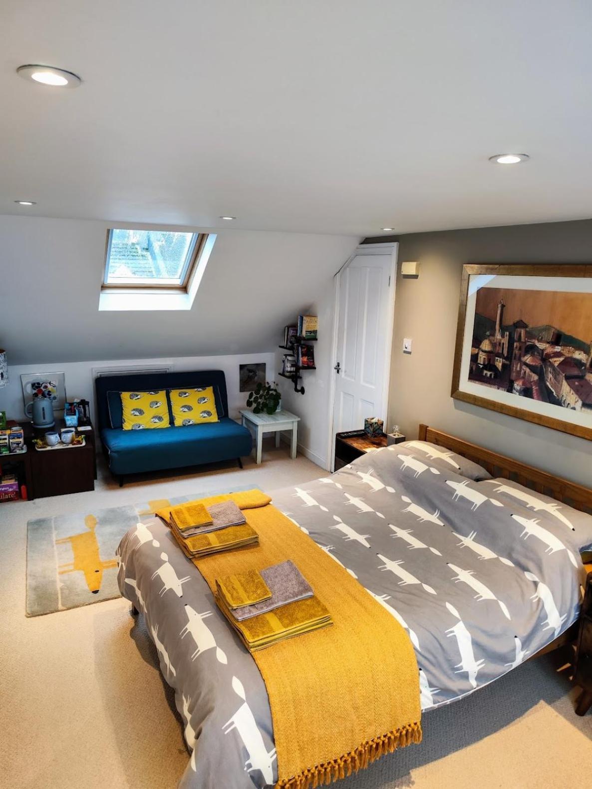 Large Light Loft Room - En Suite Brighton Eksteriør bilde
